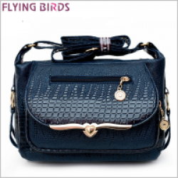 FLYING BIRDS! women leather handbag messenger bags shoulder 
