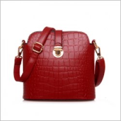 New Fashion Alligator Lady Embossing Messenger Crocodile 